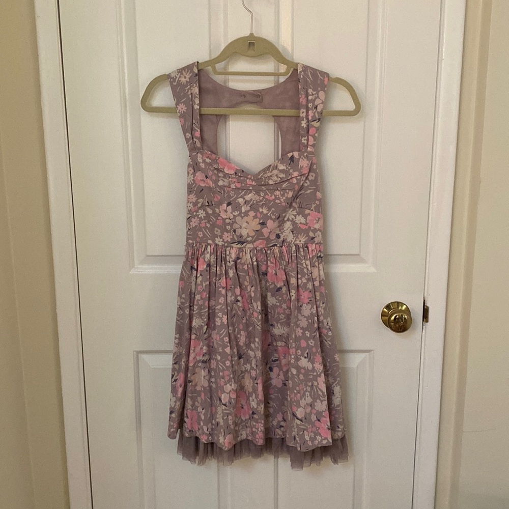 Free People floral tea dress